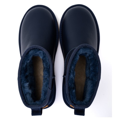 UGG Mens Classic Mini II Metallic Navy