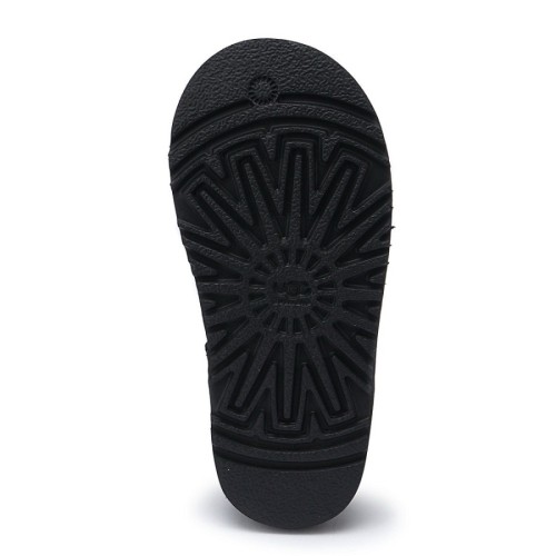 UGG Kids Classic Short Metallic Black
