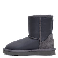 UGG Kids Classic Short Metallic Grey