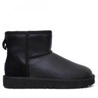 UGG Mens Classic Mini II Metallic Black