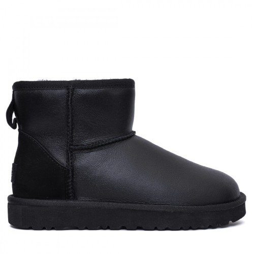 UGG Mens Classic Mini II Metallic Black