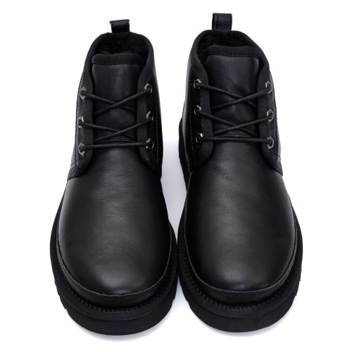 UGG Mens Neumel Leather Black