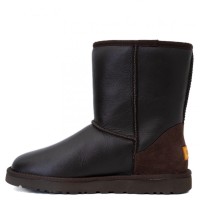 UGG Mens Classic Short Metallic Chocolate