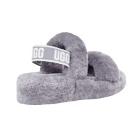 UGG Oh Yeah Slide Grey