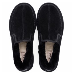 UGG Mens Stitch Slip On Black