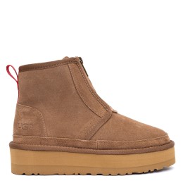 UGG Neumel Platform Zip Chestnut