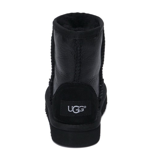 UGG Kids Classic Short Metallic Black