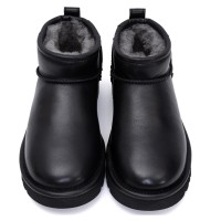 UGG Classic Ultra Mini Leather Black