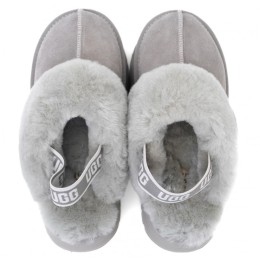 UGG Funkette Suede Platform Grey Violet