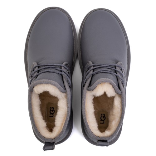 UGG Mens Neumel Leather Grey