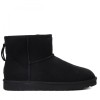 UGG Mens Classic Mini Zip II Black