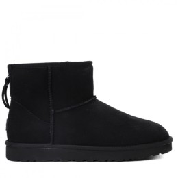 UGG Mens Classic Mini Zip II Black