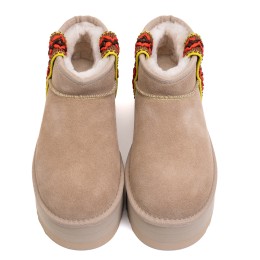 UGG Classic Ultra Mini Braid Platform Sand