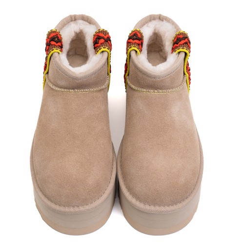 UGG Classic Ultra Mini Braid Platform Sand