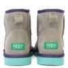 UGG Classic Mini II Grey-Aqua