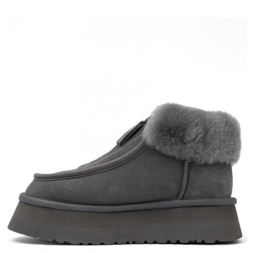 UGG Funkette Platform Boots Grey