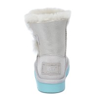 UGG Kids Bailey Button Do White