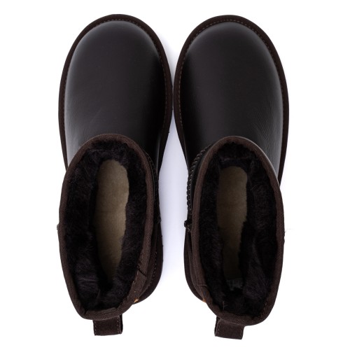 UGG Mens Classic Mini II Metallic Chocolate