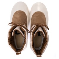 UGG Mens Classic Mini Lace-Up Weather Chestnut Whitecap
