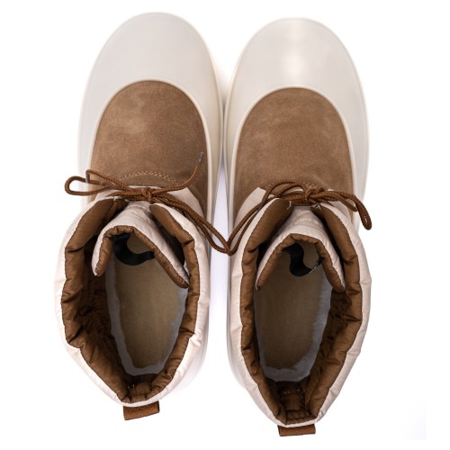 UGG Mens Classic Mini Lace-Up Weather Chestnut Whitecap