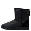 UGG Mens Classic Short Zip Metallic Black