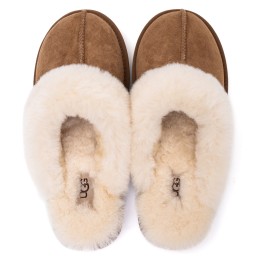 UGG Mens Slippers Scufette Chestnut