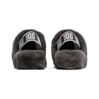 UGG Fluff Yeah Slide Grey