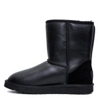 UGG Mens Classic Short Metallic Black