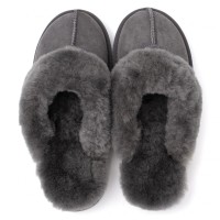 UGG Mens Slippers Scufette Grey