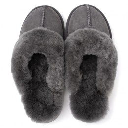 UGG Mens Slippers Scufette Grey
