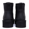 UGG Neumel Platform Zip Ultra Matte Black