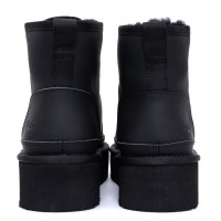 UGG Neumel Platform Zip Ultra Matte Black