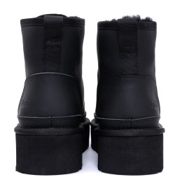 UGG Neumel Platform Zip Ultra Matte Black