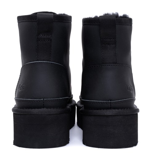 UGG Neumel Platform Zip Ultra Matte Black