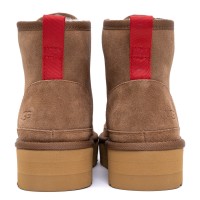 UGG Neumel Platform Zip Chestnut