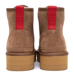 UGG Neumel Platform Zip Chestnut