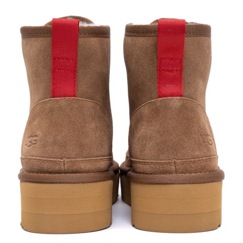 UGG Neumel Platform Zip Chestnut