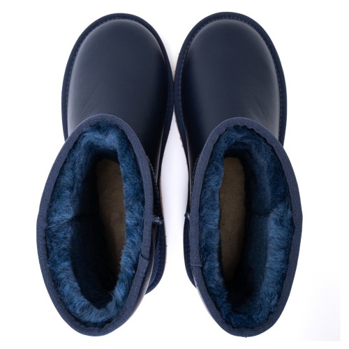 UGG Mens Classic Short Metallic Navy