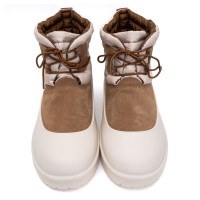 UGG Mens Classic Mini Lace-Up Weather Chestnut Whitecap