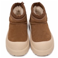 UGG Ultra Mini Hybrid Chestnut Whitecap