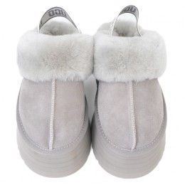 UGG Funkette Suede Platform Grey Violet