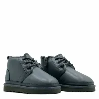 UGG Kids Neumel II Zip Leather Grey