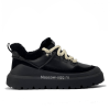 UGG Mens Heritage Utility Sneaker Leather Black